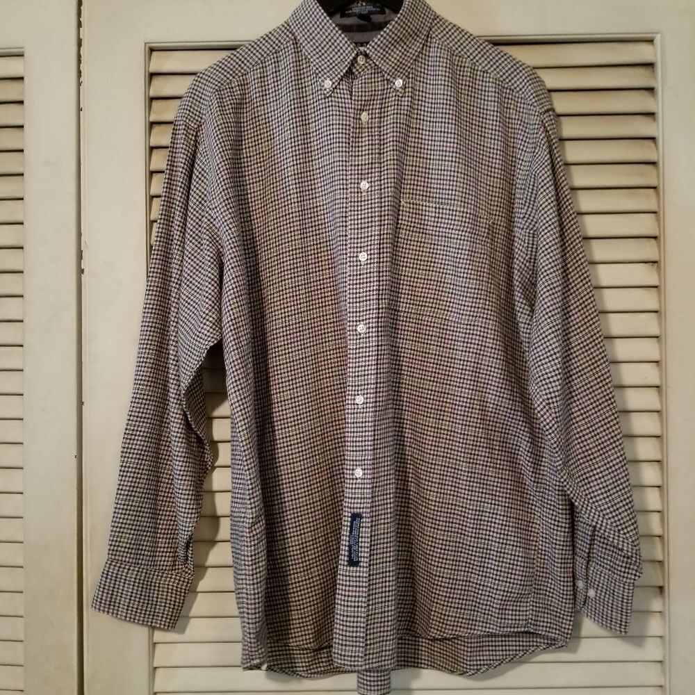 Tommy Hilfiger Plaid Button Down L